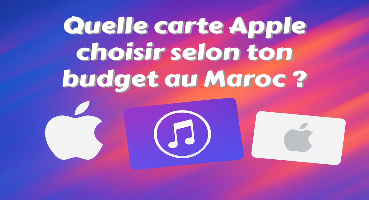 comment choisir la meilleure carte Apple selon ton budget, ton usage et ton Apple ID, sans te compliquer la vie.